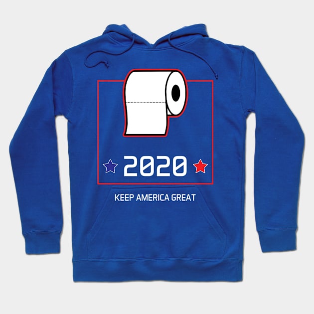 Toilet paper Crisis Vote Election 2020 Gift Hoodie by Scar